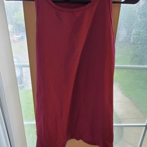 Magenta active tank top